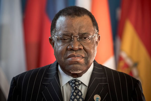 Morre Hage Geingob, presidente da Namíbia