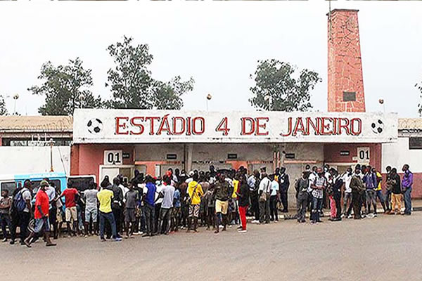 FAF interdita Estádio do Uige 4 de Janeiro