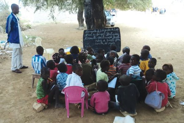 Uíge: Mais de 600 crianças que estudam debaixo de árvores